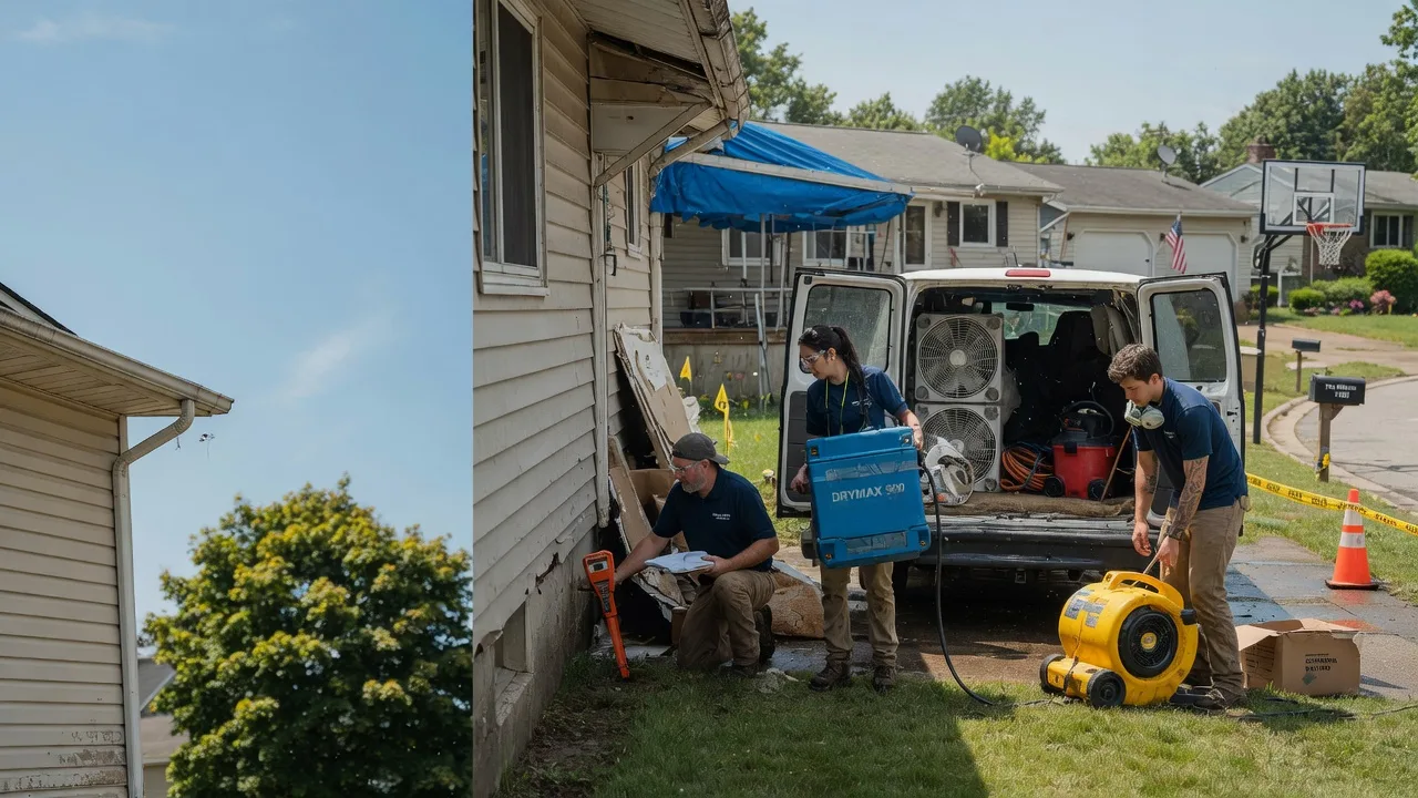 Ceiling Leak Cleanup in Bryn Mawr, PA near me