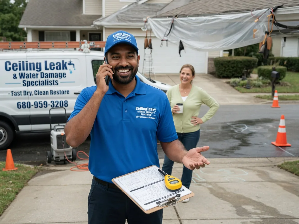 Ceiling Leak Cleanup Bryn Mawr, PA FAQs